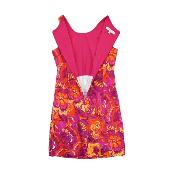 Evan-Picone Womens Fit & Flare Dress Size 10 Floral Pattern Sleeveless Multicolo - Picture 3 of 5